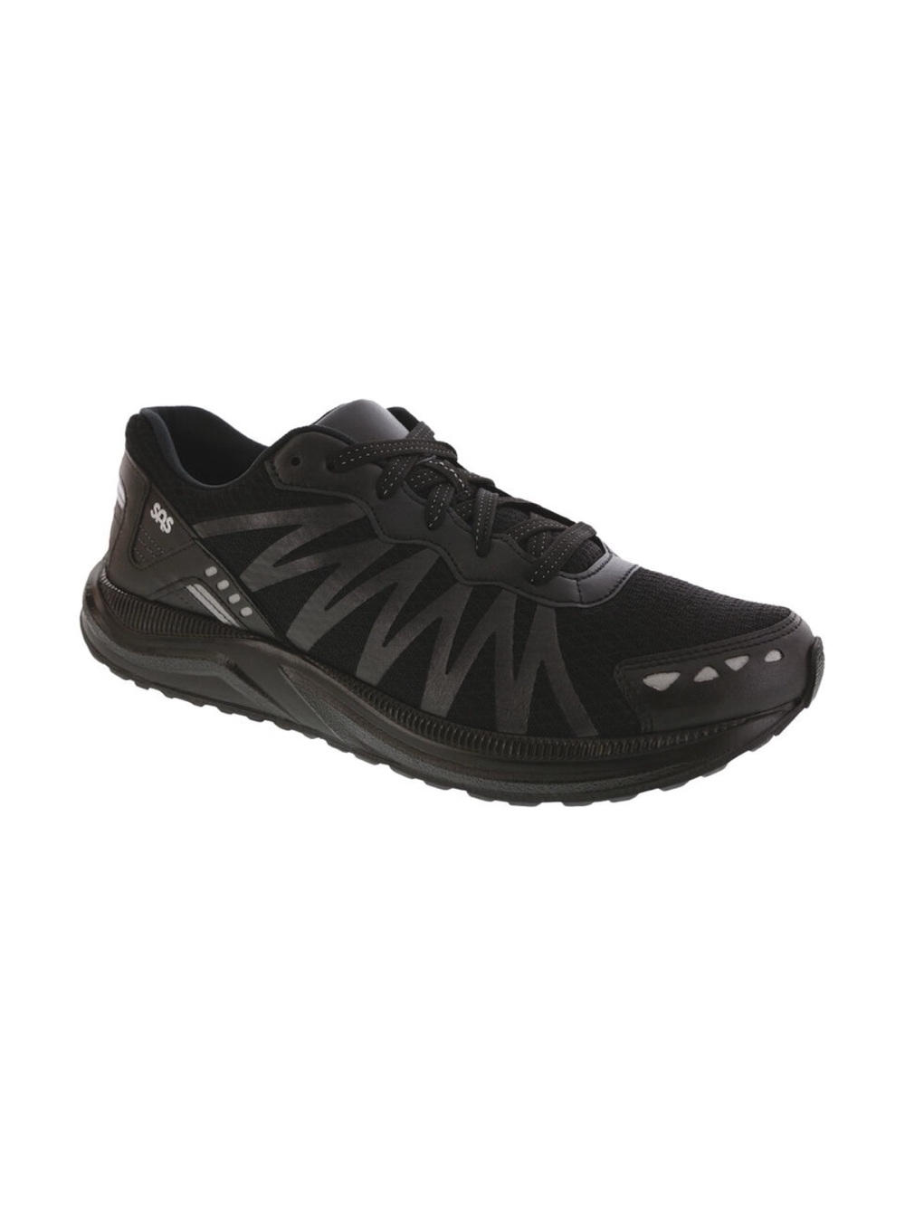 SAS Mission One-M Men’s Athletic Running Walking Sneakers Black 8.5 D